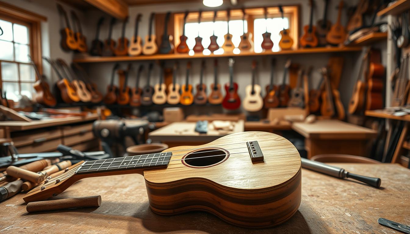 Comment fabriquer un ukulélé en atelier de lutherie ?