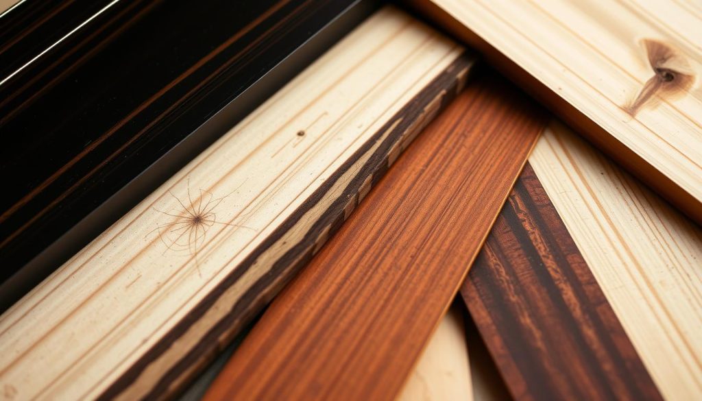 Caractéristiques des bois pour manche de guitare